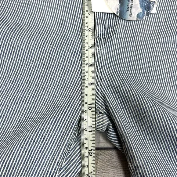 Adriano Goldschmied The Isabelle High Rise Straight Crop Jean Vort Stripped 25